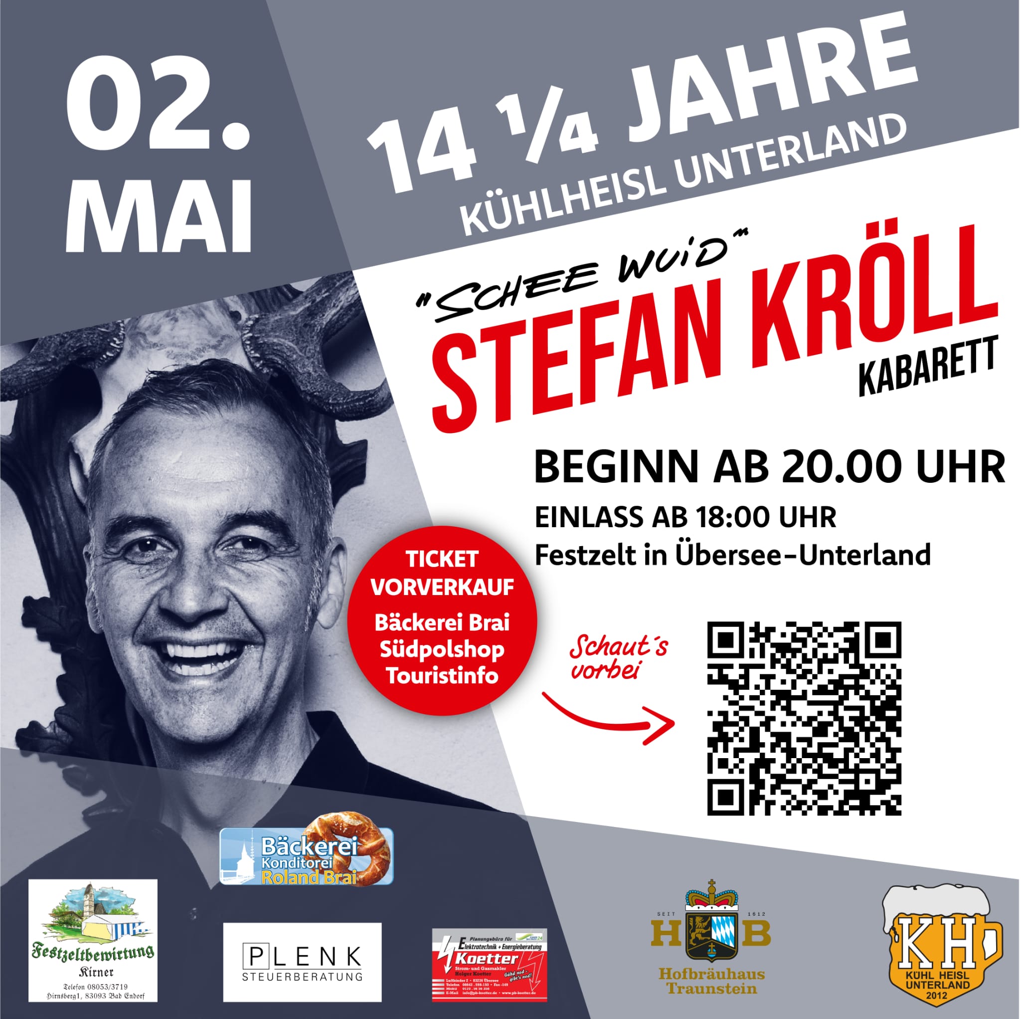 02. Mai – Kabarett Stefan Kröll