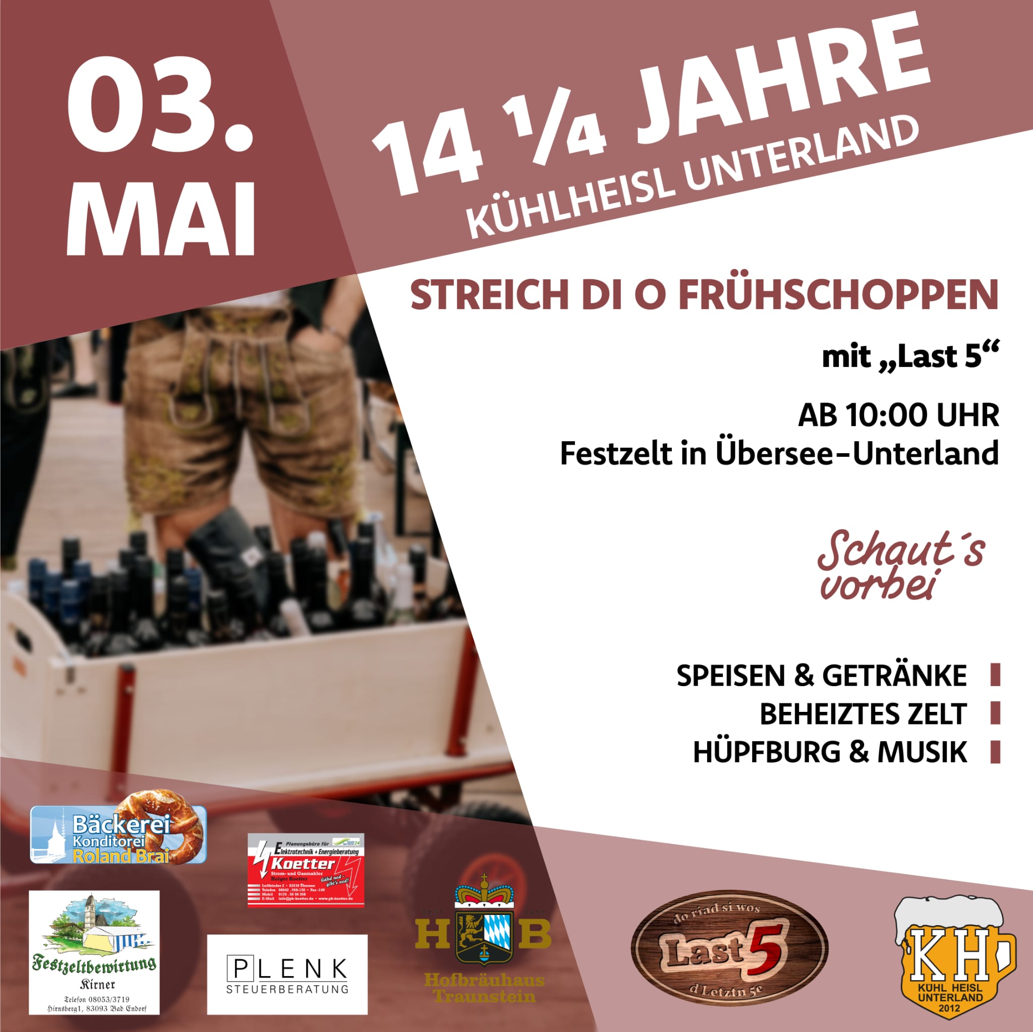 03. Mai – Frühschoppen